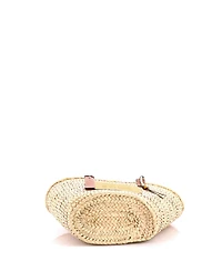 Pre-Owned Loewe Medium Braided Handle Basket Tote Raffia