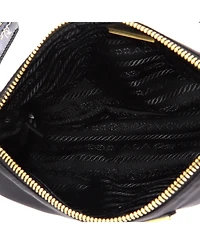 Pre-Owned Prada Re-Edition 2002 Shoulder Bag Re-Nylon and Leather