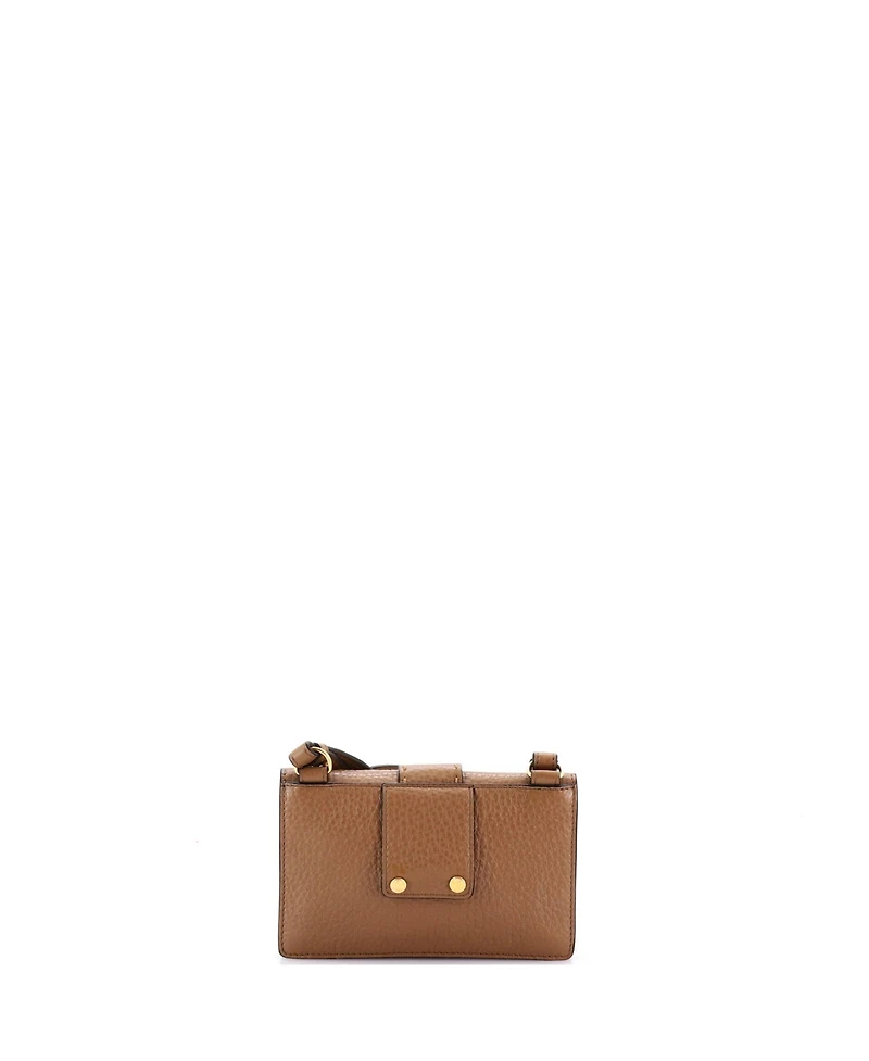 Pre-Owned Fendi Baguette Crossbody Bag Leather