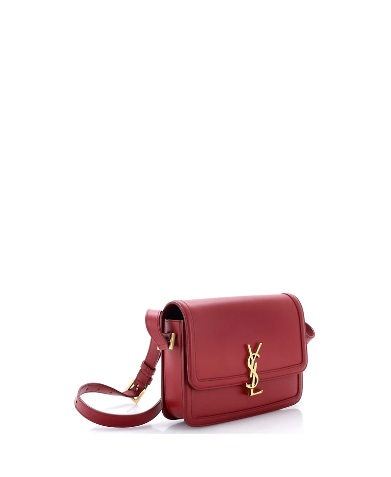 Pre-Owned Saint Laurent Medium Solferino Bag Leather