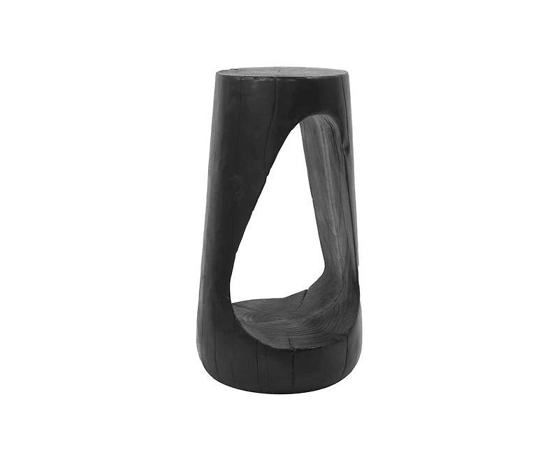 sumyeg Modern Hollow Mgo End Table 200lbs High Capacity No Assembly Accent