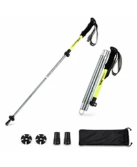 Ayamaya Collapsible Trekking Poles 115cm - Lightweight Folding Hiking Poles