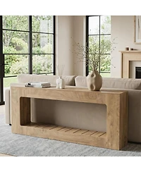 Tribesigns Long Console Table, 78.7-Inch Farmhouse Entryway Table for Behind Sofa, Entry, Behind the Couch, Hallway, Entrance, Foyer
