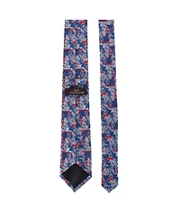 Trafalgar Men's Freedom's Torch Patriotic Silk Novelty Necktie
