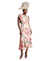 Coast Women's Floral Chiffon Midi Dress