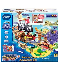 VTech Marble Rush Pirates Cove 162-Piece Adventure Set, Ages 4+
