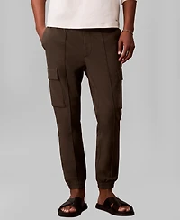 Calvin Klein Men's Tech Dobby Slim-Fit Cargo Pants