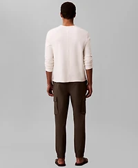 Calvin Klein Men's Tech Dobby Slim-Fit Cargo Pants