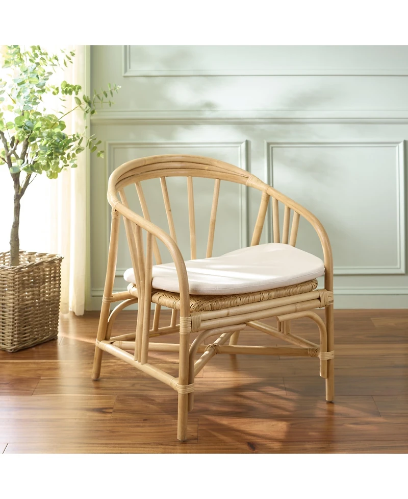 Safavieh Billie Rattan Dining Chair