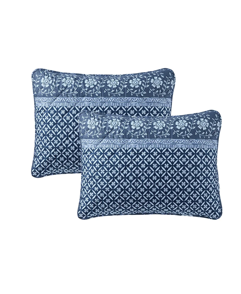 Seventh Studio Riley Floral Quilted -Piece Quilt Set