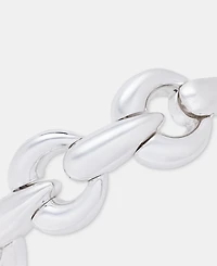 Anne Klein Puffy Linked Stretch Bracelet