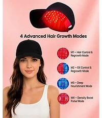 Laser Cap Led Red and Blue Light Therapy Hat