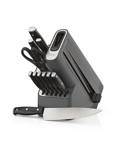 Ninja Foodi NeverDull Essential 12-Piece Built-in Sharpener Knife System