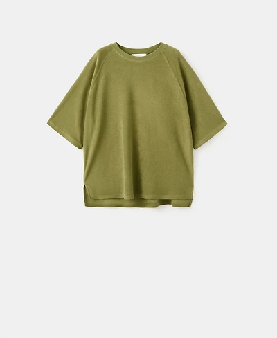 Mango Women's Terry Cotton Sweater