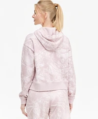 Puma Women's Ess Camo Full-Zip Fleece Hoodie
