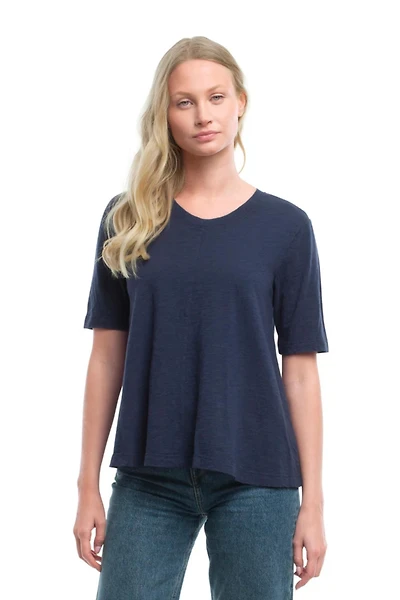 Wilt Women's Clothing Elbow Sleeve Trapeze Top