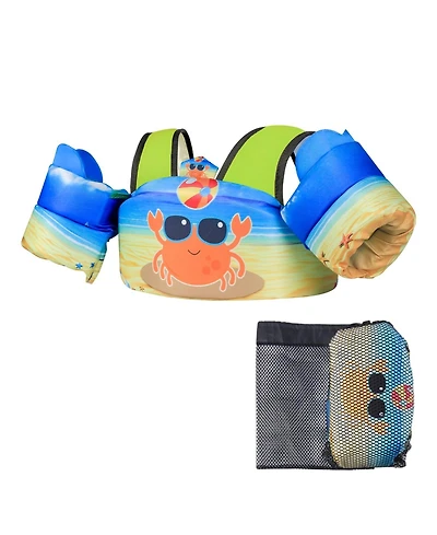 Aofar Kids Swim Vest Arm Floaties Learning Aid 2-6 Years