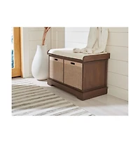 Safavieh Landers 2 Drawer Cushion Bench