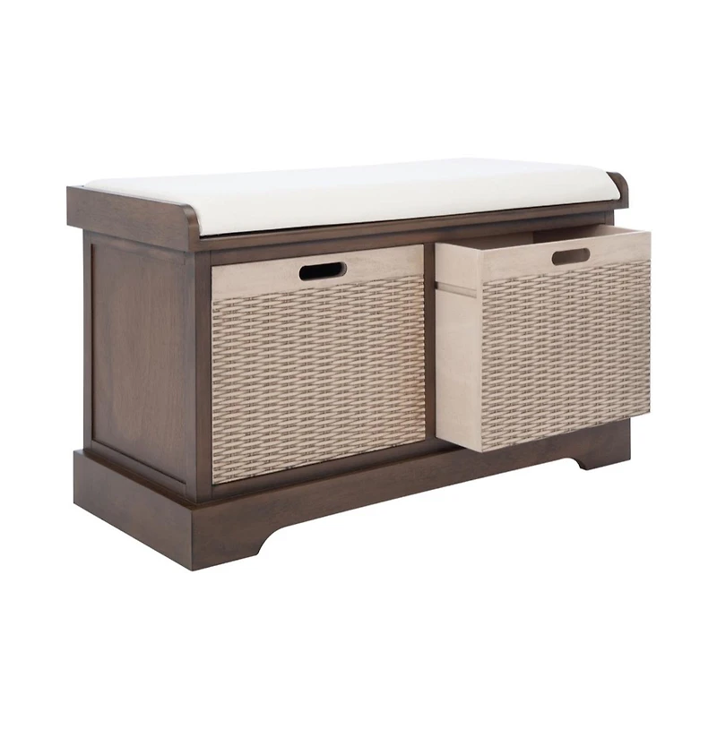 Safavieh Landers 2 Drawer Cushion Bench