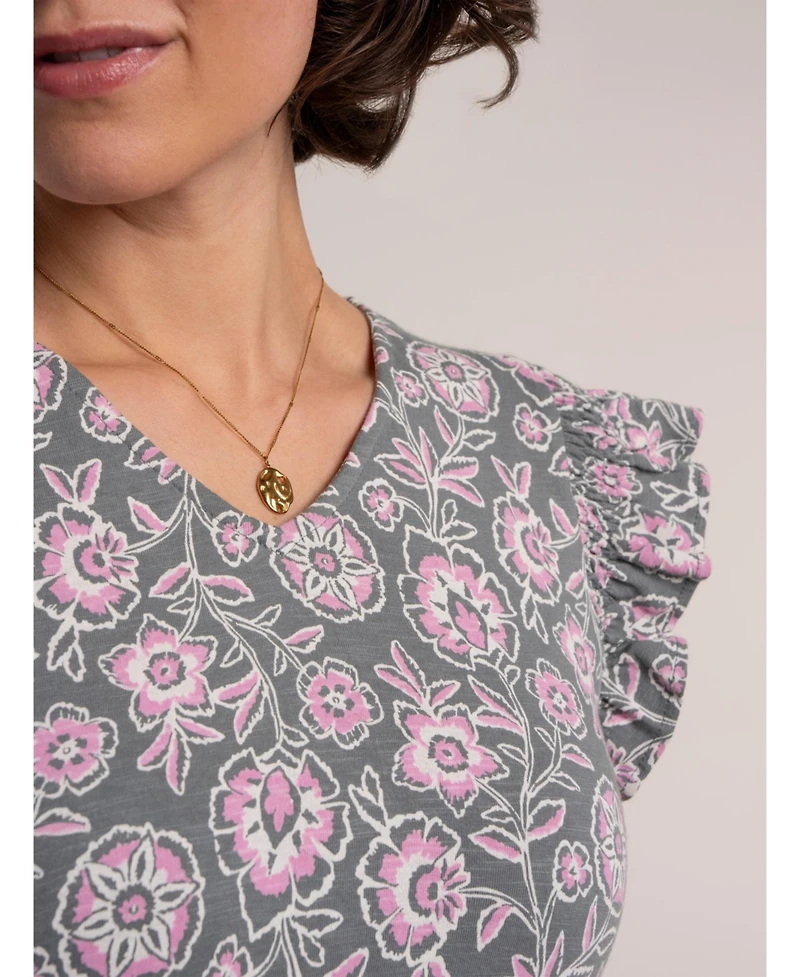 Brakeburn Women's Manoela Floral Print Dress