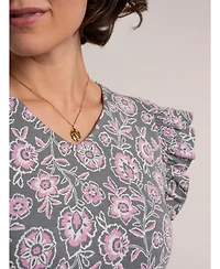 Brakeburn Women's Manoela Floral Print Dress