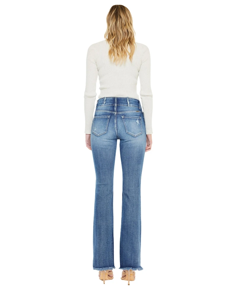KanCan Women's Ruby High Rise Bootcut Jeans