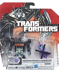 Transformers Legends Class Nemesis Prime and Spinister Generations Thrilling 30