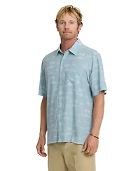 Quiksilver Waterman Men's Mix Perform Short-Sleeve Shirt