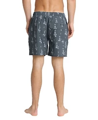 Quiksilver Waterman Men's Mix Pack Print Swim Trunks