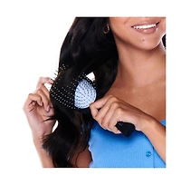 Gimme Beauty Medium Hair Brush Soft Bristle Brush with Anti Static and Heat Resistant Nylon Bristles