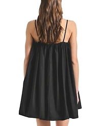 Derek Lam 10 Crosby Women's Dominic Gathered Baby Doll Mini Dress
