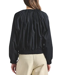 Derek Lam 10 Crosby Women's Lukas Front-Zipper Blouson Jacket