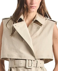 Derek Lam 10 Crosby Women's Reign Twill Trench Dress