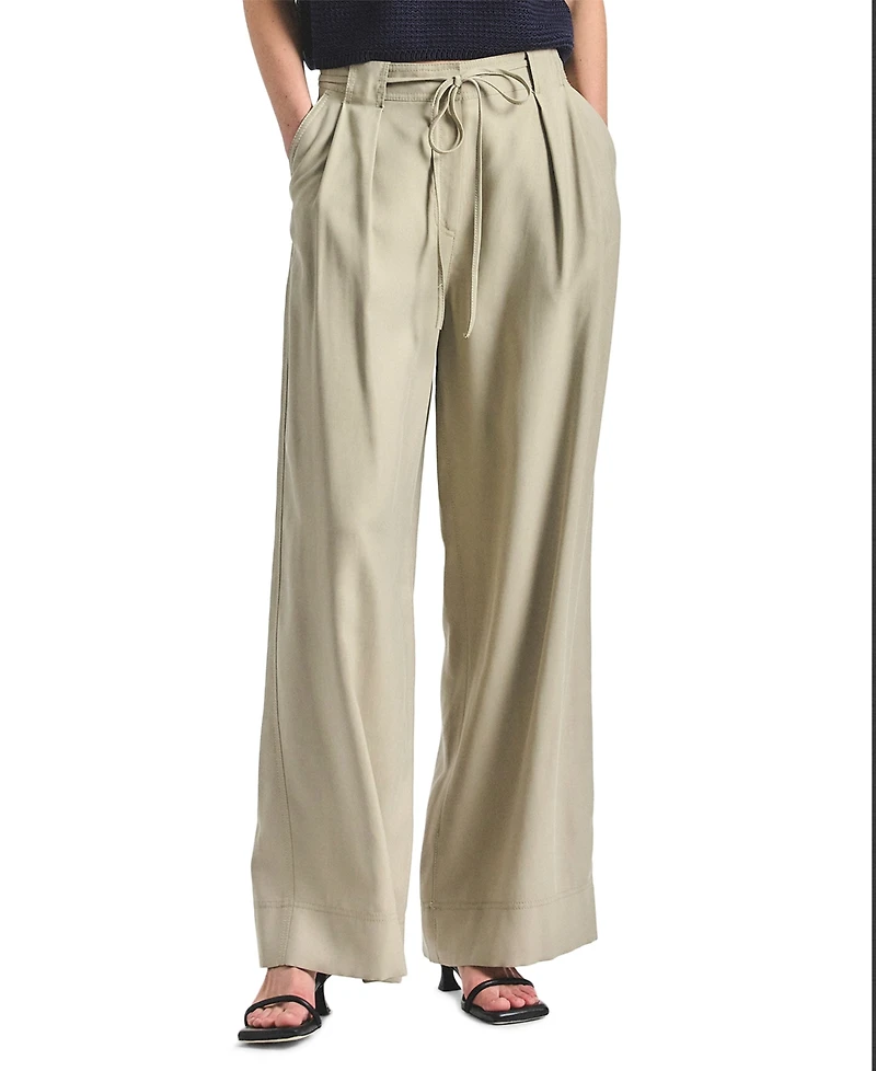Derek Lam 10 Crosby Women's Archer Mid-Rise Wide-Leg Suiting Trousers