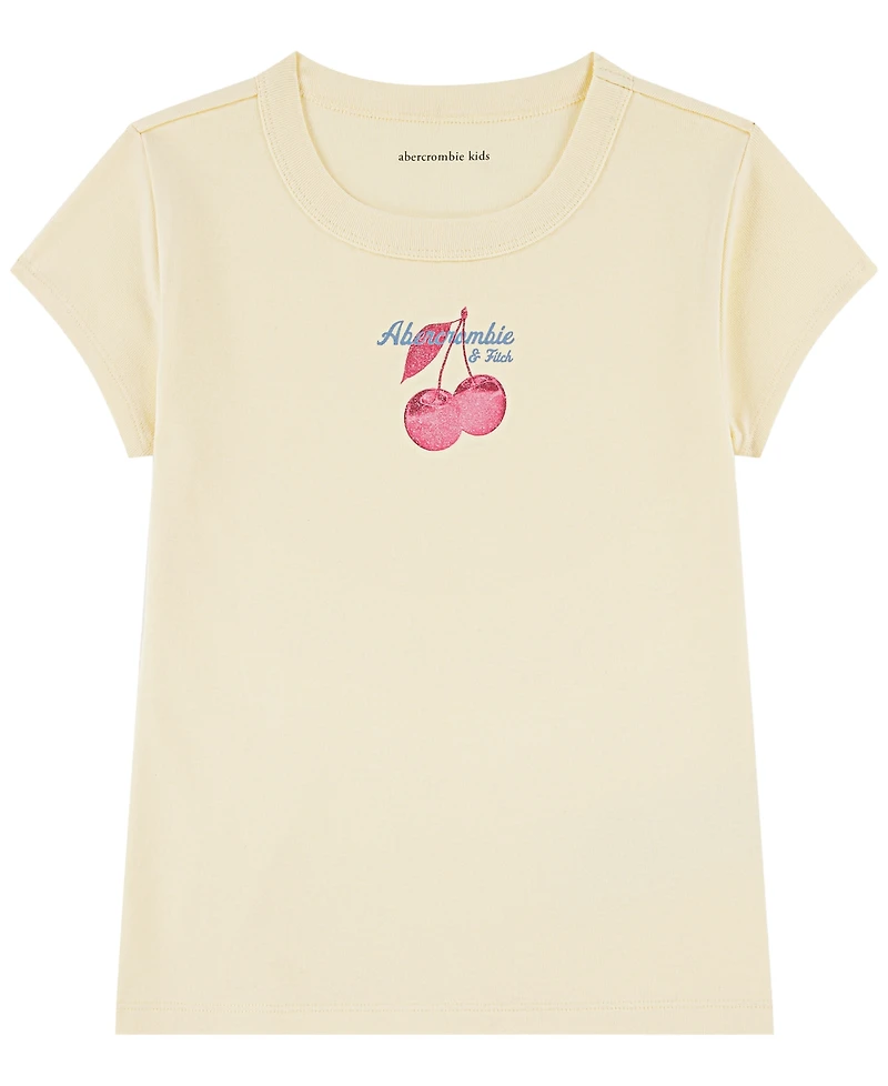 abercrombie kids Girls' 5-16 Two Cherry Short-Sleeve T-Shirt