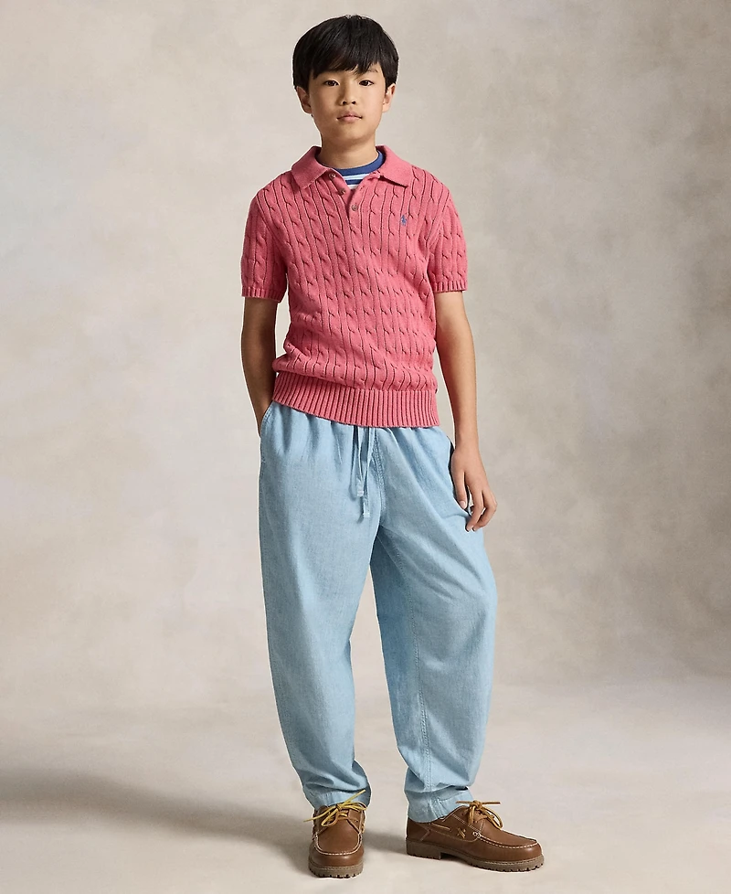 Polo Ralph Lauren Boys' 8-20 Cable-Knit Sweater