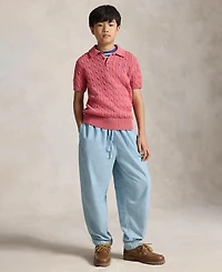 Polo Ralph Lauren Boys' 8-20 Cable-Knit Sweater