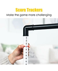 Mecale Ladder Ball Toss Game Bolas Score Tracker Carrying Bag
