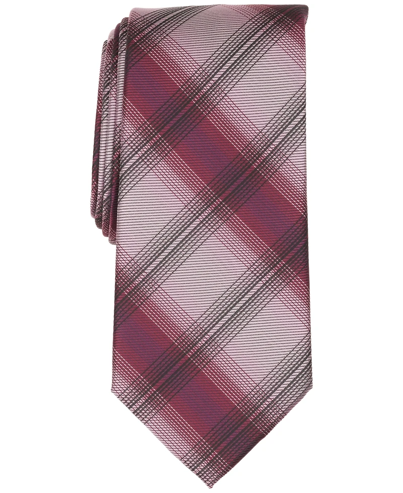 Perry Ellis Portfolio Men's Gerald Plaid Classic Tie