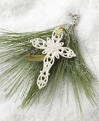 Lenox 2026 Snow Fantasies Cross Ornament