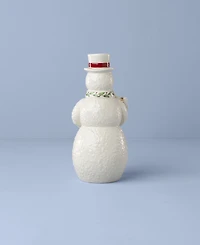 Lenox Snowman with Gingerbread House Figurine