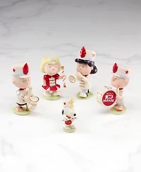 Lenox Macy's 100th Thanksgiving Day Parade Peanuts Marching Band 5-Piece Figurine Set