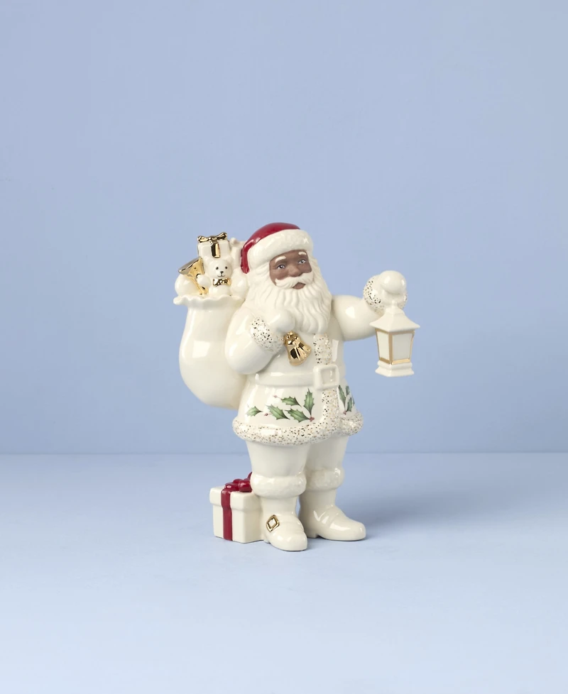 Lenox Santa with Lantern Figurine