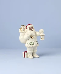 Lenox Santa with Lantern Figurine