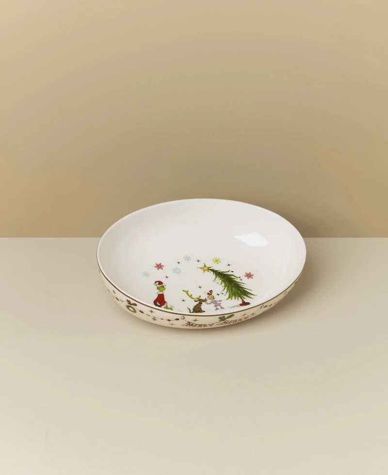 Lenox Merry Grinchmas Oval Serving Bowl