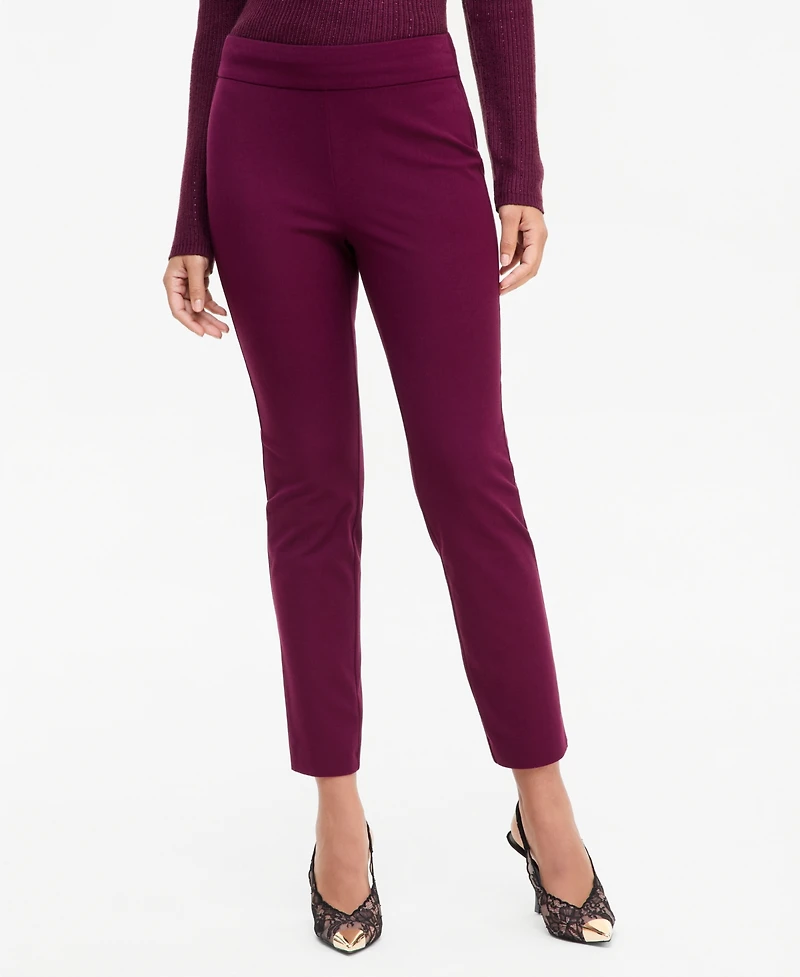 I.n.c. International Concepts Women's INCredible Stretch High-Rise Pull-On Skinny Pants, Macy's Exclusive