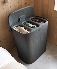 Joseph Tota Trio 90-Liter Easy-Empty Laundry Separation Basket
