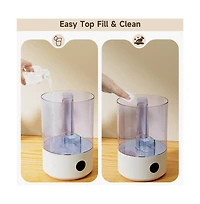 Topteng 2.1 Gal Humidifier with Remote, Uv-c Sterilization, 44H Runtime & 20dB Sleep Mode