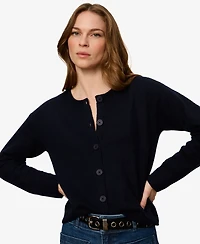 Sanctuary Women's Semi-Cropped Crewneck Sweater