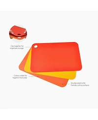 Joseph Joseph Pop 3-Piece Chopping Mat Set